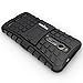 ASUS ZenFone 2 ZE550ML/ZE551ML Case - HOTCOOL Heavy Duty Rugged Dual Layer Armor with Kickstand Cover Case For ASUS Zenfone 2 ZE550ML/ZE551ML(Will Not Fit ZE500CL Model), Black
