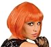 Perruque Courte Orange Femme