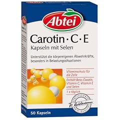 Abtei 4073036 Carotin C-E mit Selen Kapseln