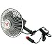 6 Oscillating Car Fan Automotive Boat Mobile Home 12V