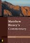 Matthew Henry's Commentary in one volume