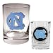 North Carolina Tar Heels NCAA Rocks Glass And Shot Glass Set by Great American Products