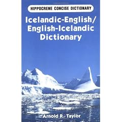 Icelandic-English, English-Icelandic Dictionary (Hippocrene Concise Dictionary)
