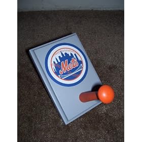 New York Mets Team Spirit Single Shaker Peg Coat Hat Towel Wall Rack