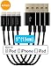 Short iPhone Charger Lightning Cable Charging Cord MFI by HomeSpot 5
