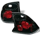 Spyder Auto Ford Focus Black Altezza Tail Light