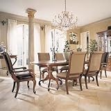 American Drew Bob Mackie Double Pedestal 9 Piece Dining Set