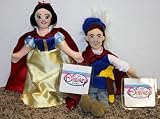 Retired Disney Princess and Snow White and Snow White Prince Set of Plush Bean Bag Dolls Mint with Tags
