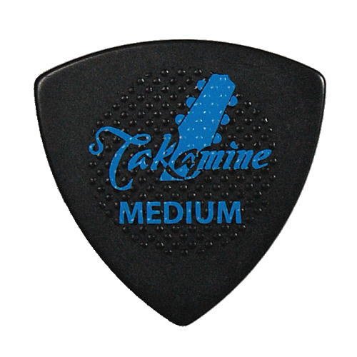 Takamine ピック×10枚 トライアングル MEDIUM-BLK