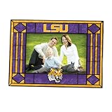 Louisiana State Art Glass Horizontal Frame