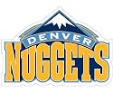 Denver Nuggets Glass Tatz Mini-Cutz Window Decal
