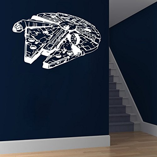 MILLENIUM FALCON STAR WARS vinyl wall art decal sticker bedroom