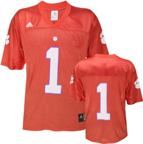 Buy Clemson Tigers Youth -No. 1- Replica Chase Football Jersey