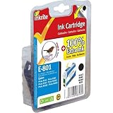 Inkrite Printer Ink for Epson R265 R285 R360 RX560 RX585 RX685 - T080140 Black (Robin)