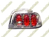 1994 - 1998 ( 1995 1996 1997 ) / 94-98 ( 95 96 97 ) FORD MUSTANG EURO ALTEZZA TAIL LIGHTS - CHROME - IPCW OR IN PRO CAR WEAR