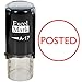 Posted Self Inking Rubber Stamp - Red Ink (ExcelMark A-17)