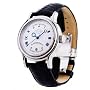 GV2 by Gevril Men's Masterpiece Automatic Stainless Steel Leather Strap Watch #4141L
