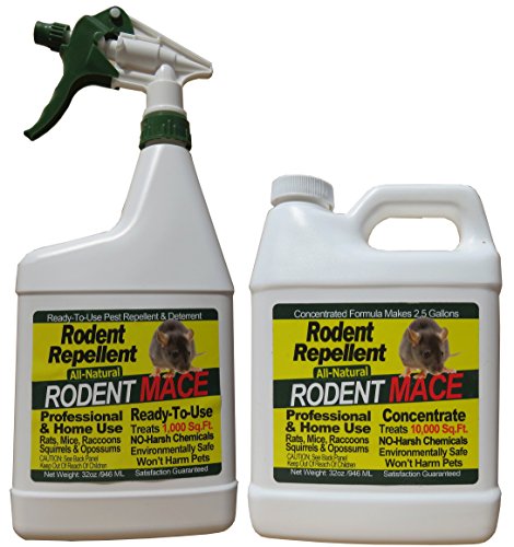 Nature's MACE Mouse Repellent-32oz Ready-to-Use Plus 32oz Concentrate Nature's MACE Mouse Repellent-32oz Ready-to-Use Plus 32oz Concentrate