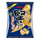 カルビー 堅あげポテト うすしお味 70g×12個