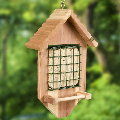 Chalet Woodpecker Single Suet Feeder