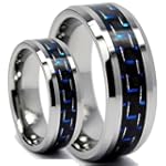 His & Her's 8MM/6MM Tungsten Carbide...