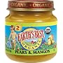 Earth's Best 2nd Organic Pears &  Mangos 4 Ounce Jars (Pack of 12)