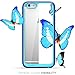 iPhone 6s Case, Scratch Resistant i-Blason Clear Halo Series Also Fit Apple iPhone 6 Case 6s 4.7 Inch Hybrid Bumper Case Cover (Clear/Navy)