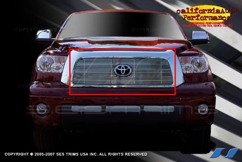 2007 2008 2009 Toyota Tundra 304 Stainless SES Chrome Upper Billet Grille Grill