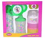 Barney Baby Bottles, Milk Powder Container, Teether & Pacifier Gift Set