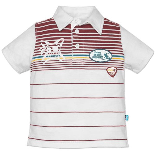 Marberry patch polo shirt