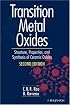 Transition Metal Oxides: Structure, Properties, and Synthesis of Ceramic Oxides