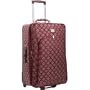 Liz Claiborne Luggage Zoe 25" Expandable Rolling Upright - Red