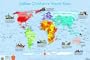 Collins Children's World Map: with FREE stickers