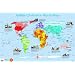Collins Children's World Map: with FREE stickers