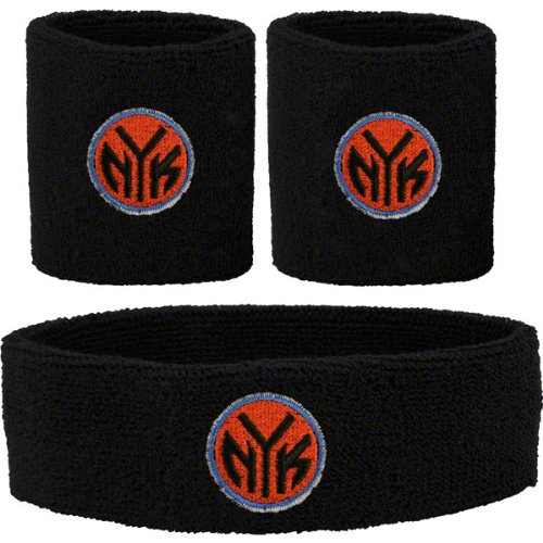 New York Knicks Headband/Wristband Combo Pack