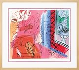 アートジグレー版画額付『ラウル・デュフィー』《バッハの捧ぐ》 【送料無料】