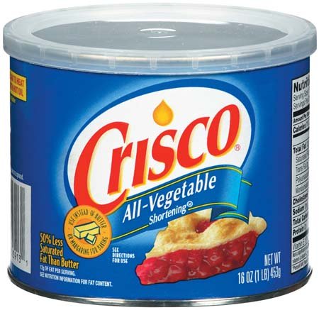 Crisco Shortening All Vegetable - 12 Pack