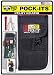 Nite Ize NPI-03-01 Pock-Its Black Handy Clip-On Tool and Gear Carrier