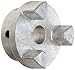 Lovejoy 10639 Size AL075 Jaw Coupling Hub, Aluminum, Inch, 0.625'' Bore, 1.75'' OD, 0.81'' Length Through Bore, 0.188'' x 0.094'' Keyway