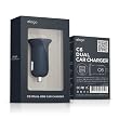 elago C6 Dual USB Car Charger for iPhone, iPad, iPad mini, iPod, Galaxy, Nexus, Optimus and Other Device with USB Port (Jean Indigo)