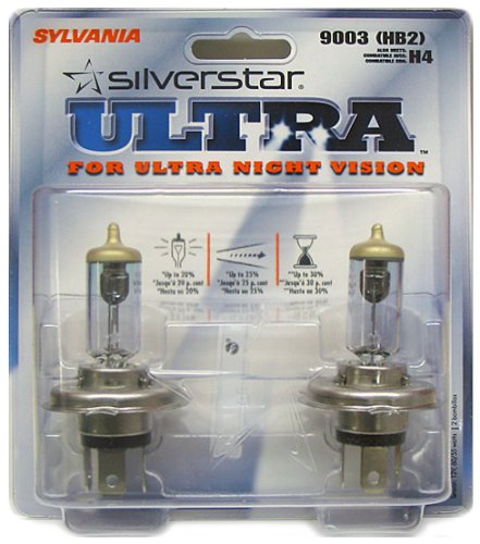 Buy Now at Amazon.com: Sylvania 9003 SilverStar Ultra Twin Pack