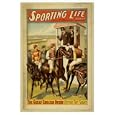 Historic Theater Poster (S), Sporting life written by Cecil Raleigh/Seymour Hicks