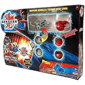 Bakugan Battle Brawlers Battle Pack - 6 pack colors Red and Grey by Bakugan