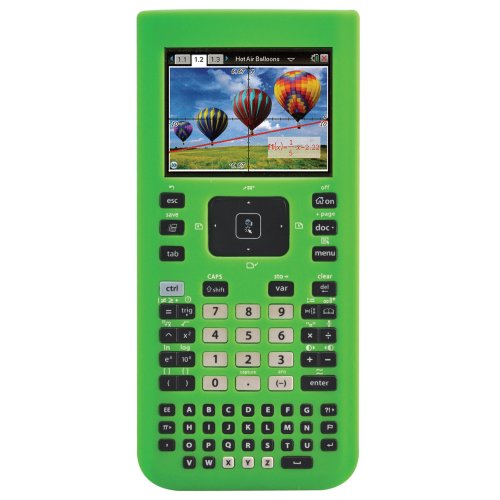 Guerrilla Green Silicone Case For Texas Instruments TI Nspire CX & CX CAS Graphing Calculator On Sale