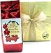 Aloha Island Gold Gift Box with Holiday Blend Kona Hawaiian Coffee, 8 Oz Ground