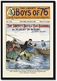 Framed Art Poster 20x30, The Liberty Boys of 76: The Liberty Boys at Sag Harbor
