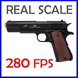 M1911 Military Style Spring Airsoft Pistol M21 270 FPS Spring Handgun