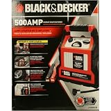 Black & Decker 500AMP Jump Starter w/Inflator