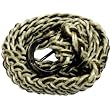 Celtic Braided Hemp Belt - Brown/Natural