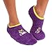 Fabrique Innovations NCAA Foot-Z-Sox Slipper Socks, LSU Tigers